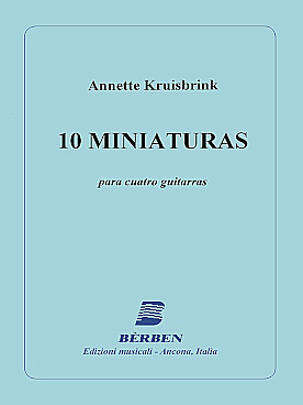 Illustration kruisbrink 10 miniatures (4 guitares)