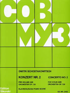 Illustration chostakovitch concerto n° 2 op. 129