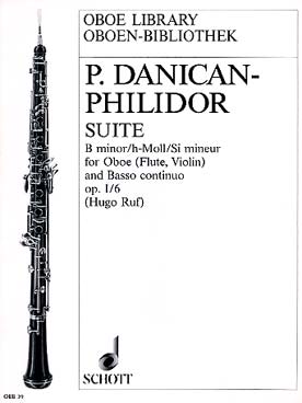 Illustration danican-philidor suite op 1/6 en si min