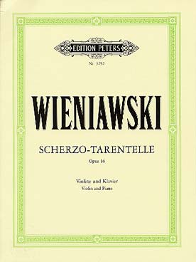 Illustration wieniawski scherzo tarentelle op. 16    