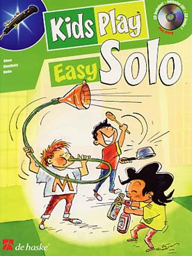 Illustration kids play easy solo avec cd