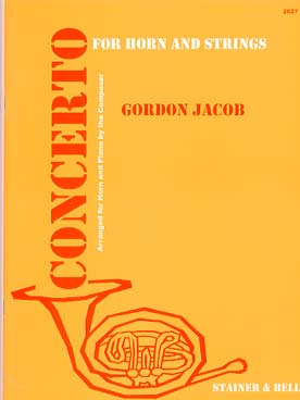Illustration jacob concerto pour cor et piano
