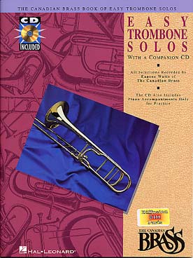 Illustration de The CANADIAN BRASS BOOK OF EASY TROMBONE SOLOS (the)