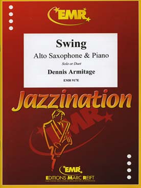 Illustration armitage jazzination 1/2 sax alto swing