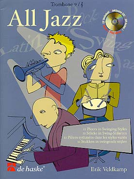 Illustration de ALL JAZZ : 11 pièces originales de Erik Veldkamp dans divers styles swing