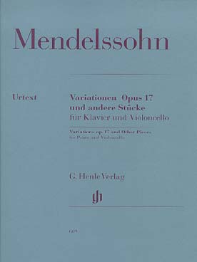 Illustration de Variations op. 17 et autres pièces