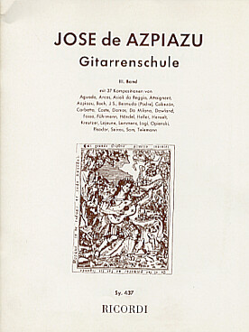 Illustration azpiazu gitarrenschule vol. 3