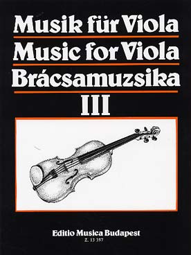 Illustration de MUSIQUE POUR ALTO - Vol. 3