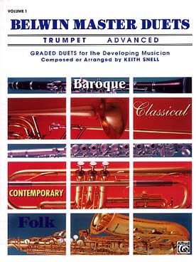Illustration de BELWIN MASTER DUETS Advanced - Vol. 1   
