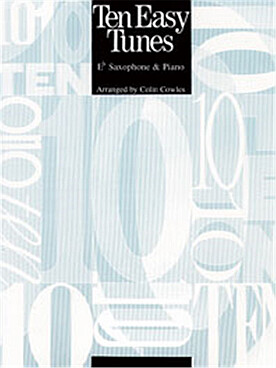 Illustration de Ten easy tunes (saxo alto et piano)