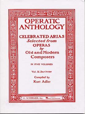 Illustration operatic anthology vol. 4 baryton
