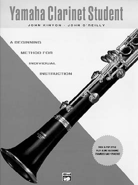 Illustration de Yamaha individual instruction books Yamaha clarinet student
