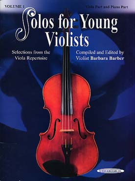 Illustration de SOLOS FOR YOUNG VIOLISTS (tr. Barber) - Vol. 1