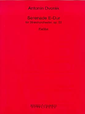 Illustration de Sérénade pour cordes op. 22 en mi M