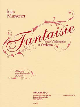 Illustration de Fantaisie pour violoncelle et orchestre, réd. piano