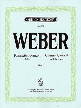 Illustration weber quintette op. 34 en si b m        