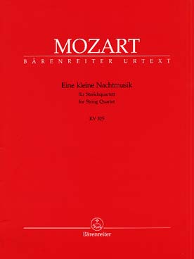Illustration mozart petite musique de nuit k 525 part