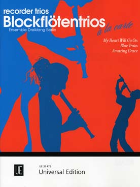 Illustration blockflotentrio : my heart will go on..