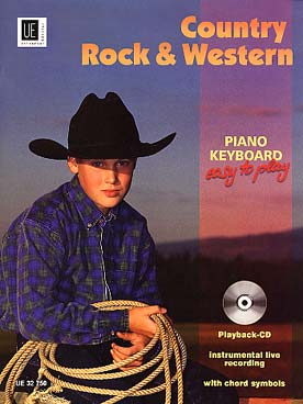 Illustration de PLAY-ALONG country, rock & western : 8 morceaux faciles