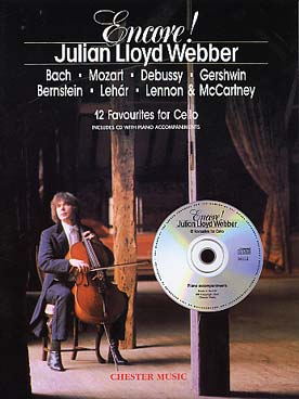 Illustration de ENCORE ! 12 pièces avec CD (tr. Lloyd Webber) : Bach, Gershwin, Bernstein, Bizet, Debussy, Rimsky-Korsakov...