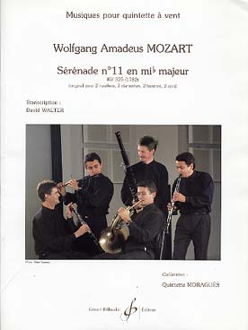 Illustration mozart serenade n° 11 k 375