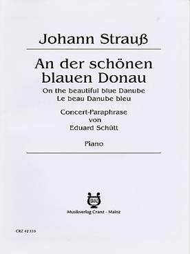 Illustration de Konzertparaphrase sur le Beau Danube bleu Strauss J.