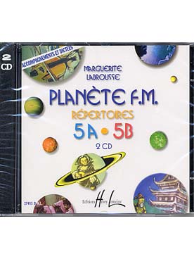 Illustration de Planète F. M. - CD d'accompagnement piano et dictées pour les volumes 5