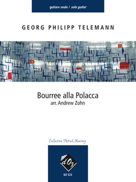 Illustration telemann bourree alla polacca (tr. zohn)