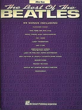 Illustration beatles best of saxophone  alto