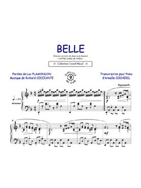 Illustration de Belle de la comédie musicale Notre Dame de Paris