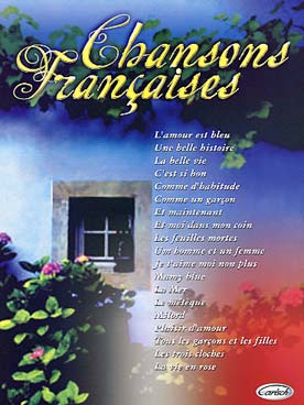 Illustration de CHANSONS FRANCAISES : Une belle histoire - Comme d'habitude - C'est si bon - Les feuilles mortes... (P/V/G)