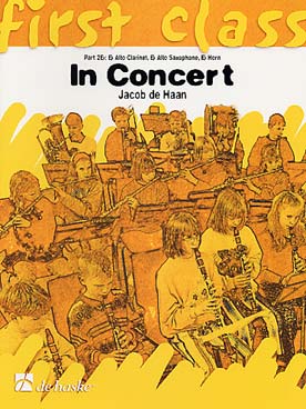 Illustration de First class in concert - Partie 2 en mi b : clarinette mi b/ saxo alto/cor mi b