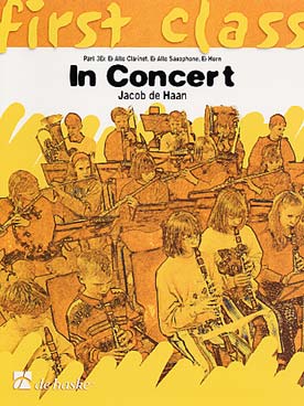 Illustration de First class in concert - Partie 3 en mi b : clarinette mi b/ saxo alto/cor mi b