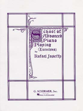 Illustration de School of advanced piano playing
