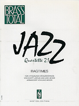 Illustration de JAZZ QUARTETTE 21 pour 4 trombones