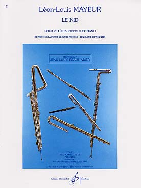Illustration de Le Nid pour 2 flûtes piccolo et piano