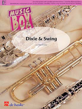 Illustration de DIXIE ET SWING, arr. Costello pour quintette à vent à instrumentation variable