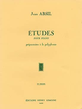 Illustration de Études préparatoires à la polyphonie - Vol. 2