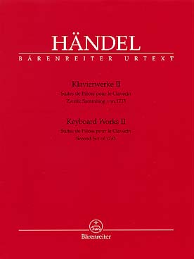Illustration de Œuvres pour clavier - Vol. 2 : Suites de pièces pour le clavecin HWV 434-442