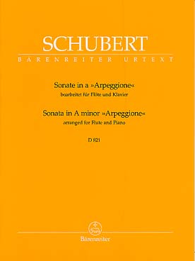 Illustration de Sonate Arpeggione D 821 en la m  (tr. Hunteler)