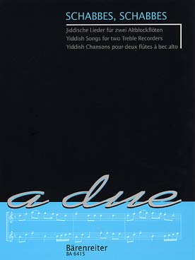 Illustration de SCHABBES, schabbes : Yiddish songs