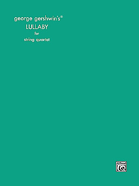 Illustration de Lullaby for string quartette