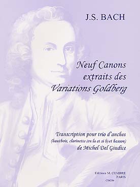 Illustration bach js 9 canons extraits des variations