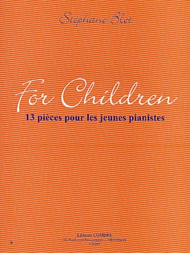 Illustration de For children : 13 pièces pour les jeunes pianistes