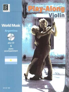 Illustration de PLAY-ALONG Violin World Music - Argentine : 5 arrangements