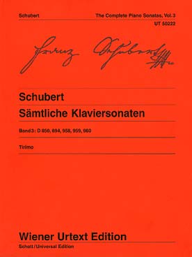 Illustration de Sonates (édition Wiener Urtext) - Vol. 3