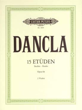 Illustration de 15 Études op. 68 tr. pour 2 altos