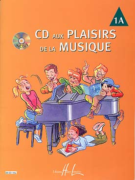 Illustration de Les PLAISIRS DE LA MUSIQUE Choix de morceaux classés, doigtés et annotés par A. Mendels-Voltchikis - Vol. 1 A (débutant 1 et 2) avec CD