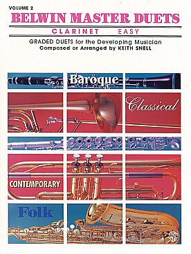 Illustration de BELWIN MASTER DUETS Easy - Vol. 2