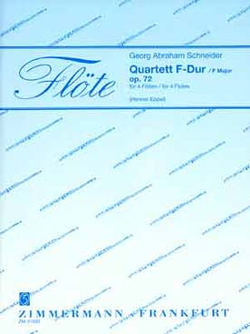 Illustration de Quatuor op. 72 en fa M
